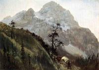 Bierstadt, Albert - Western Trail the Rockies